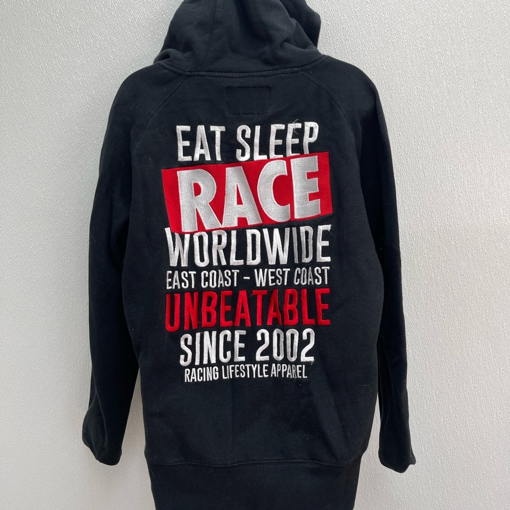 Eat Sleep Race Zip Hoodie